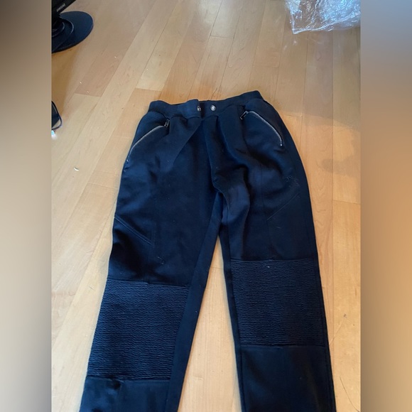 Galaxy By Harvic Men's Slim Fit Jogger Pants in Black-Size Medium. - Picture 3 of 13